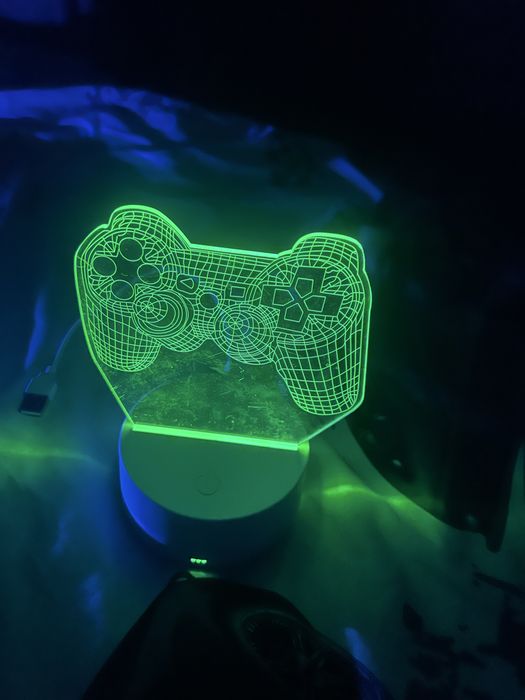 Нічник джойстик кольори