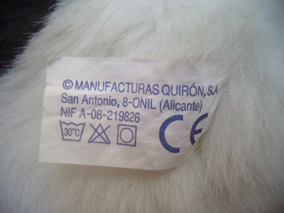 Vaca de  peluche
