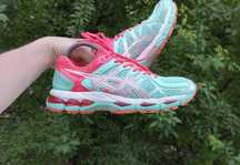 38р asics gel kayano 21 | cumulus nimbus бігові кросівки