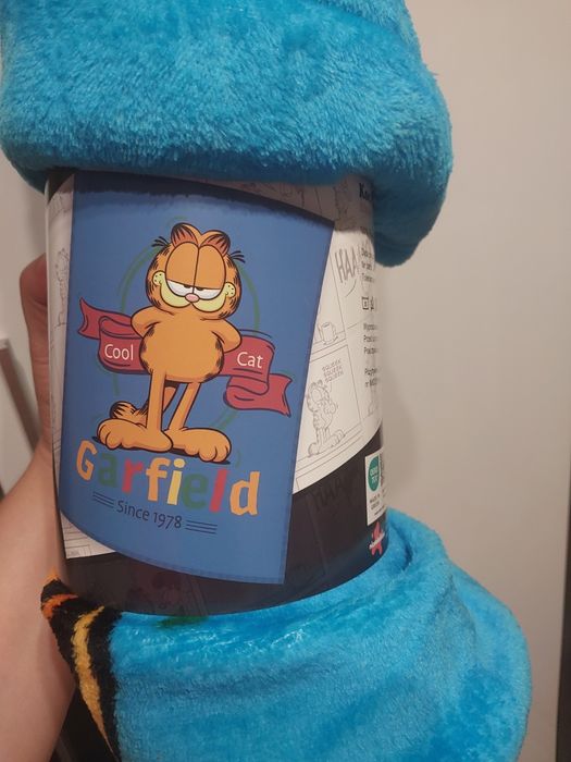 Koc flanelowy Garfield