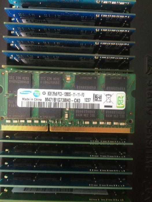 DDR3 8GB SO-DIMM Hynix, Samsung, Kingston 1600,1333 MHz Intel