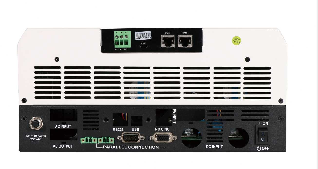 Falownik hybrydowy MKS IV 5.6kW 48V równoległy, zasilanie grzałek