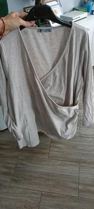 Bluzka ciążowa prążek r50/54