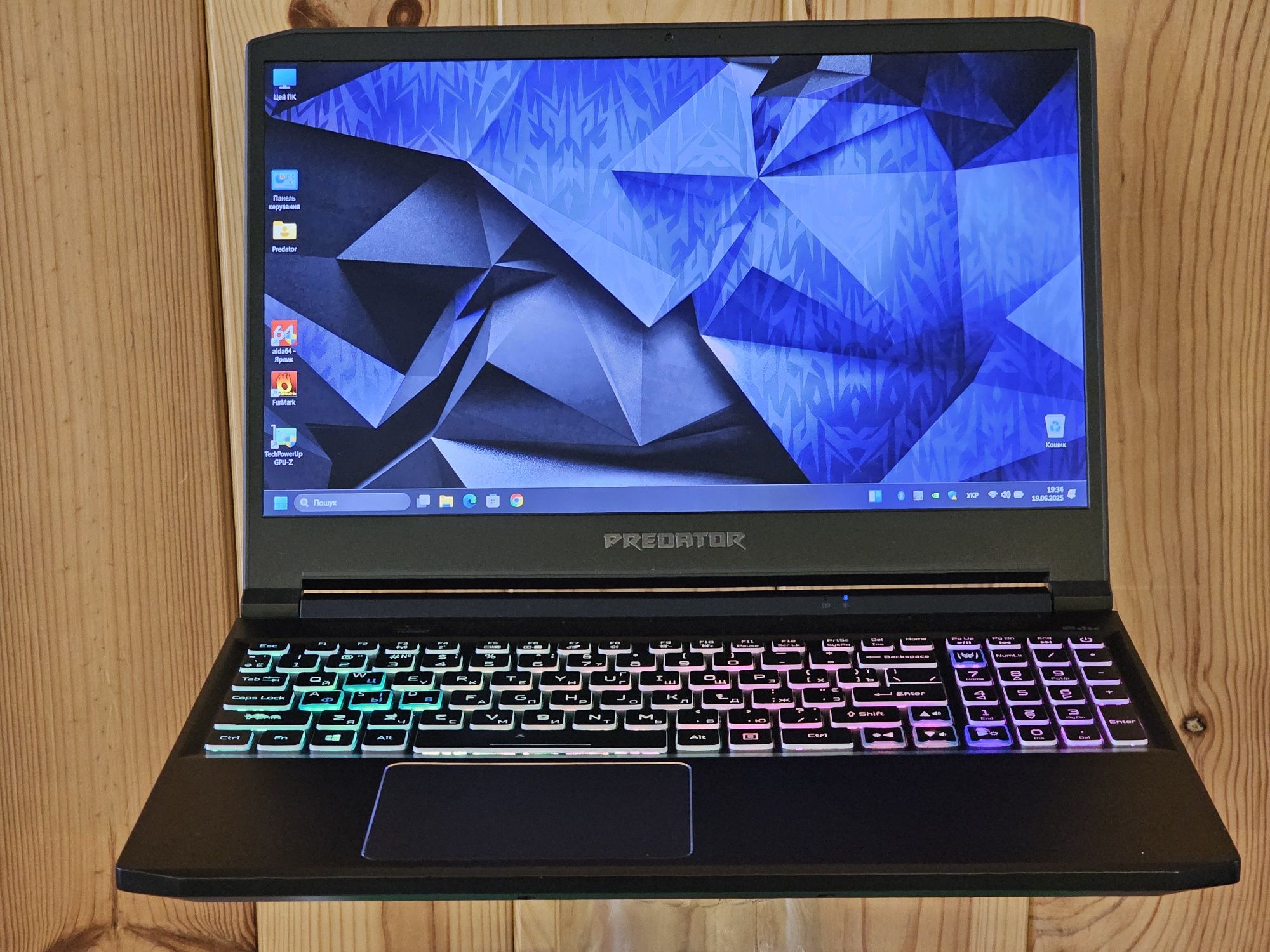 Acer Predator 15.6" 144Hz/i7 10875H/RTX 2060 6GB/RAM 16GB/SSD 512GB