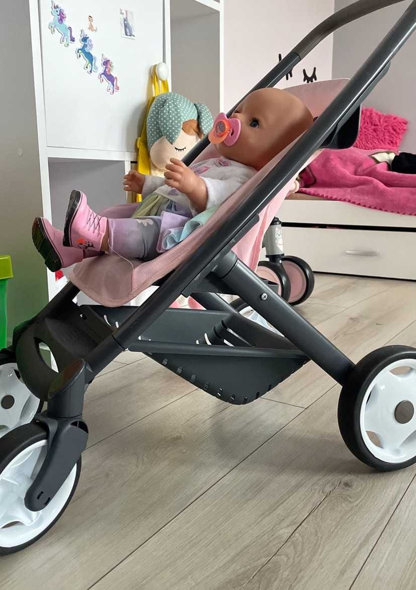 Głęboki wózek dla lalek różowy QUINNY nowy do negocjacji