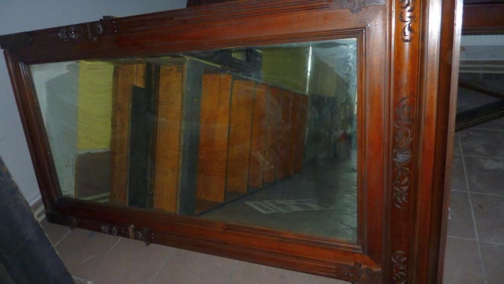 Lustro eklektyczne z przełomu XIX/XX wieku OKAZJA antyk z certyfikatem