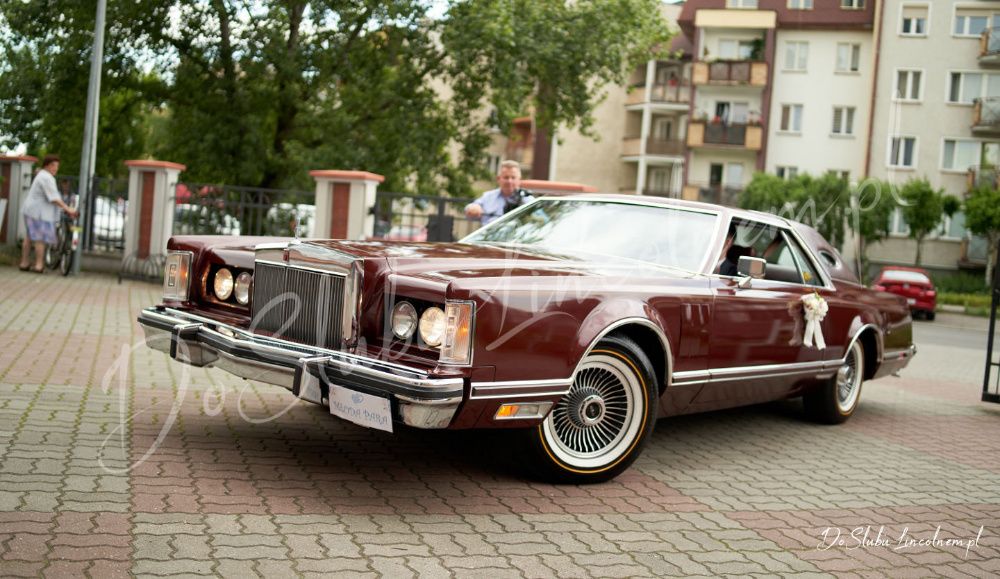 Zabytkowe auto do ŚLUBU, na WESELE, do zdjęć Lincoln 1977r. KLASYCZNE