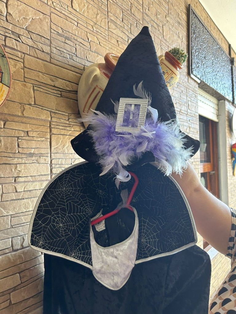 Vestido bruxa carnaval