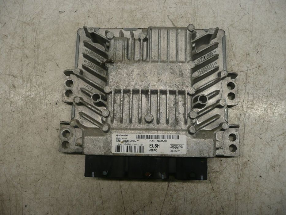 FORD S-MAX 06-09 STEROWNIK KOMPUTER SILNIKA 7G91-12A650-ZH