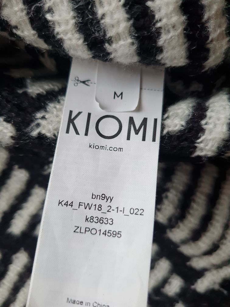 Miękki Sweter z golfem golf damski KIOMI M