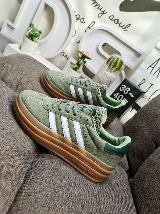 Adidas gazelle verde