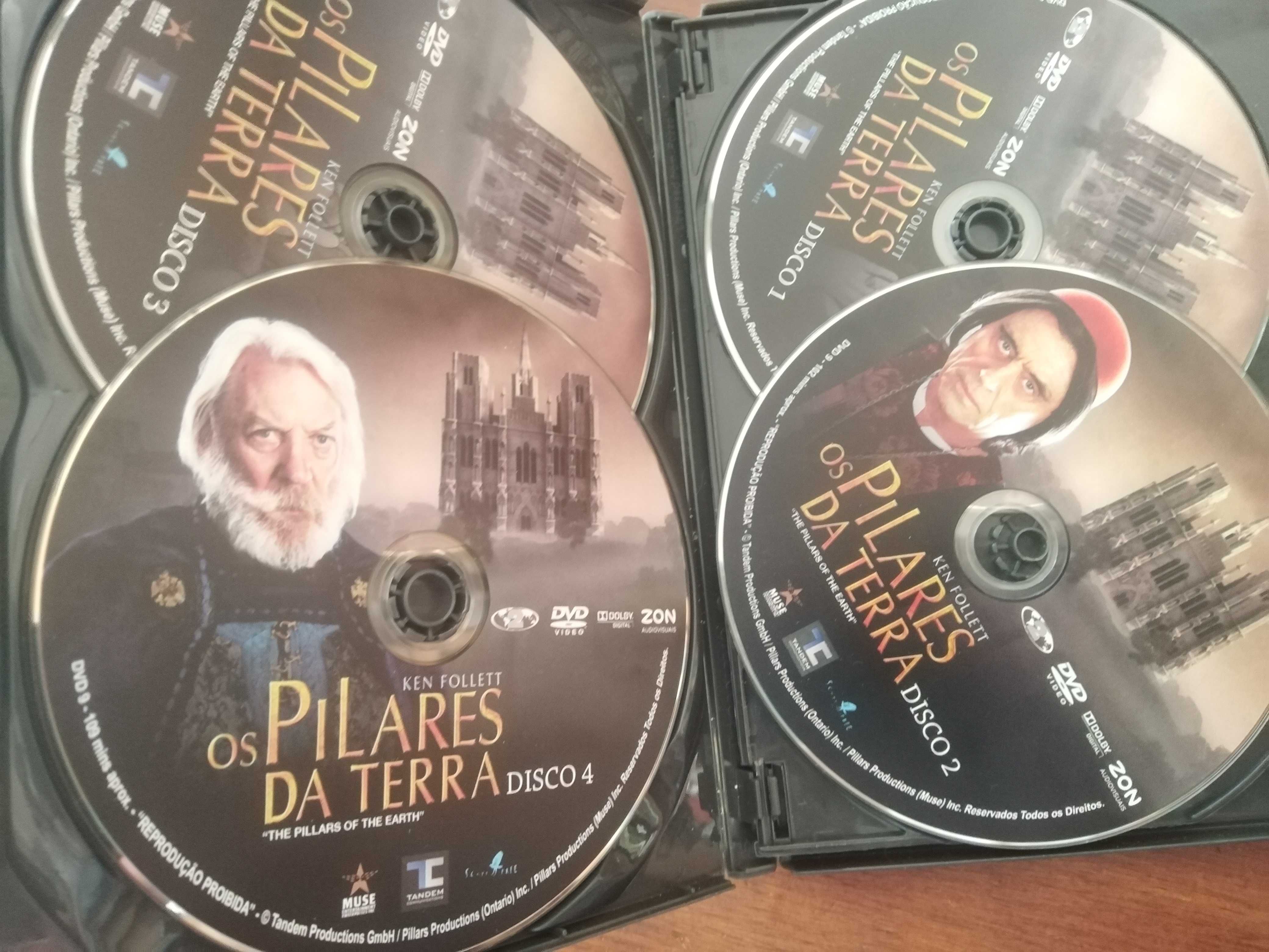 Os Pilares da Terra - A série completa [5 DVD]