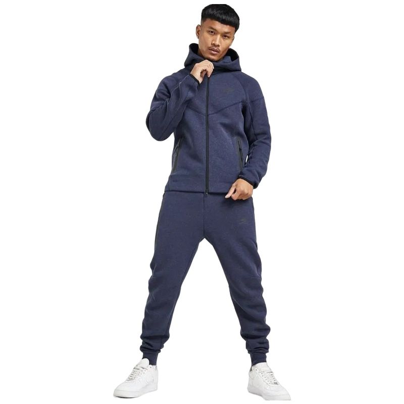 Костюм Nike tech fleece blue 2023 найк теч флис