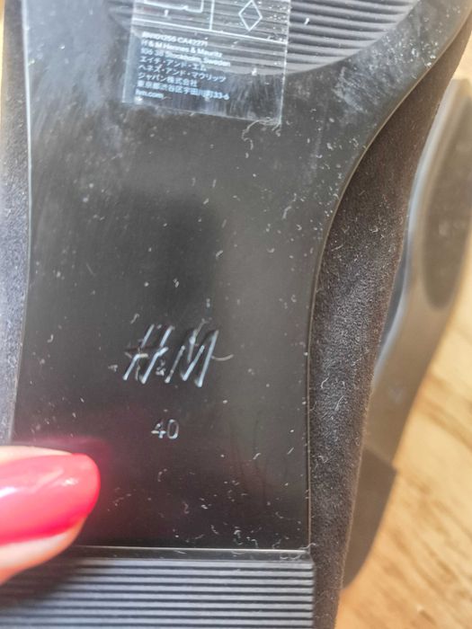 Modne balerinki damskie H&M rozm.40
