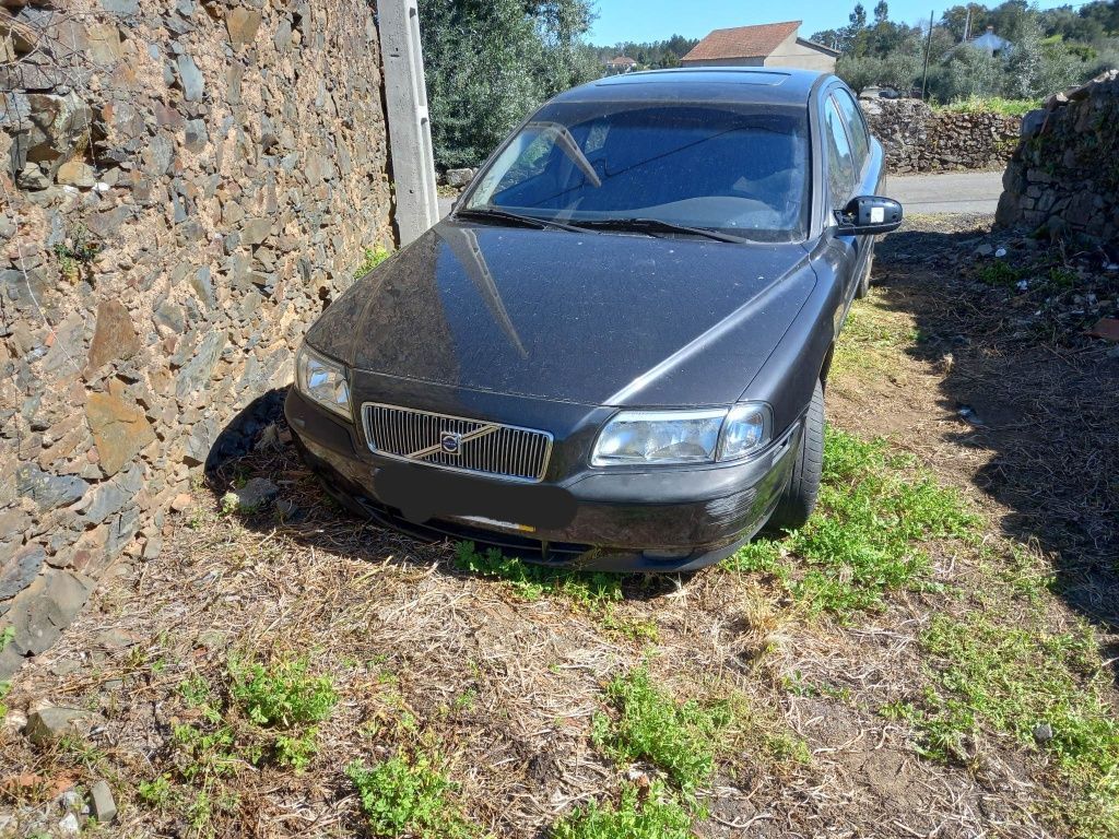 Para peças Volvo S80 T5 ano1998 boa mecânica 226 cavalos