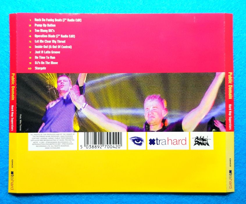 Public Domain ‎– Hard Hop Superstars (CD, 2002)