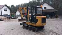 Cat 302.5 z 2010 roku minikoparka