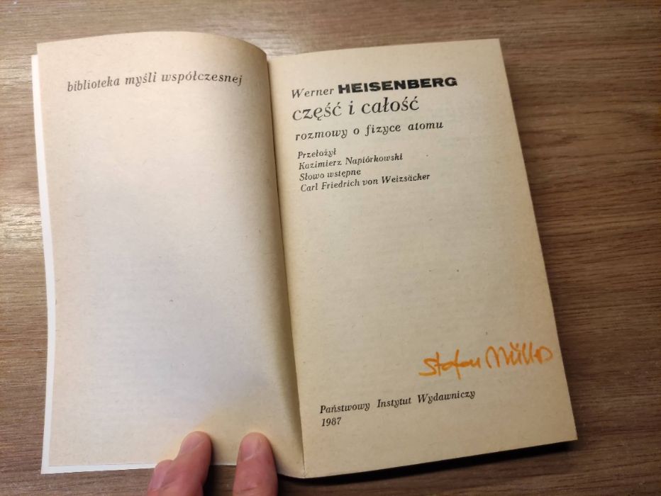 Część i całość - Werner Heisenberg