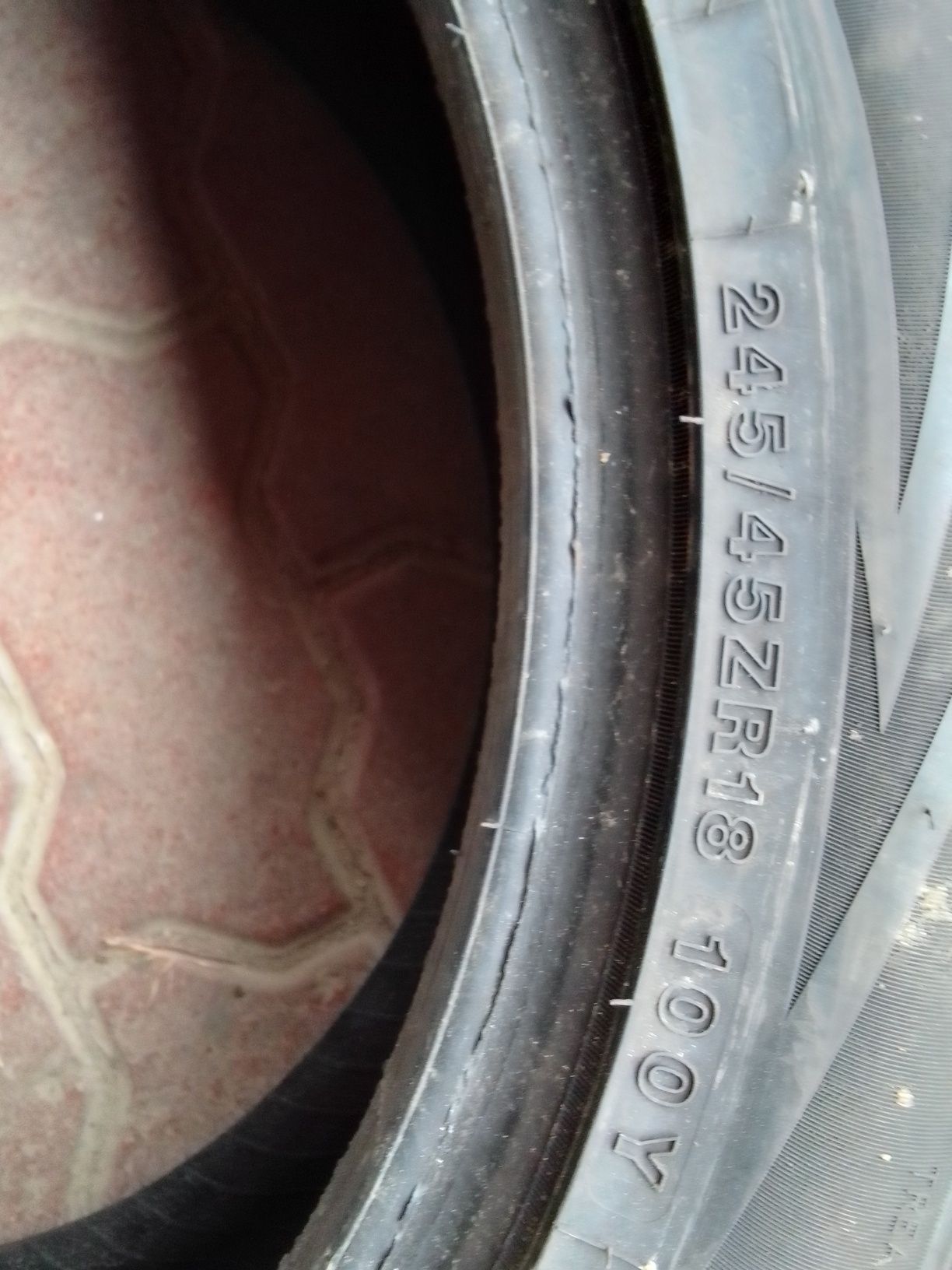 Opona wielosezonowa 245/45r18 TRACMAH 2020r 7.5mm