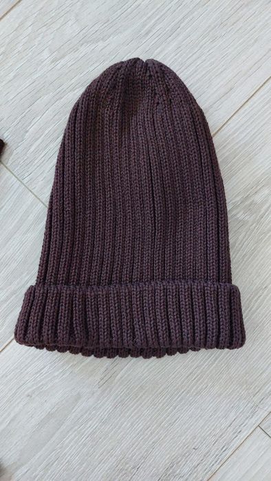 Шапка і шарф коричневого кольору By me Закохувати