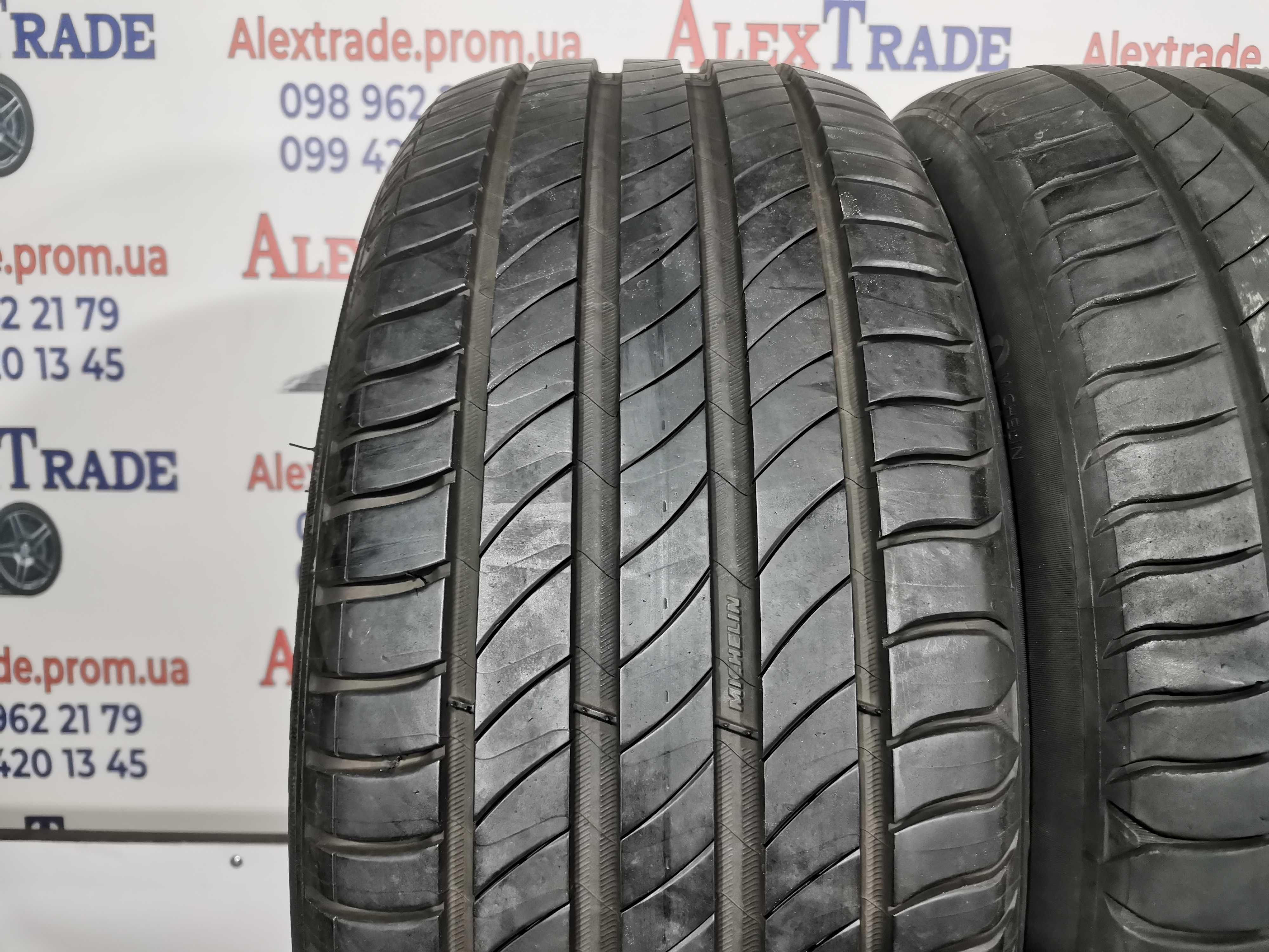 2 шт. 225/45 R17 Michelin Primacy 4 літні шини б/у