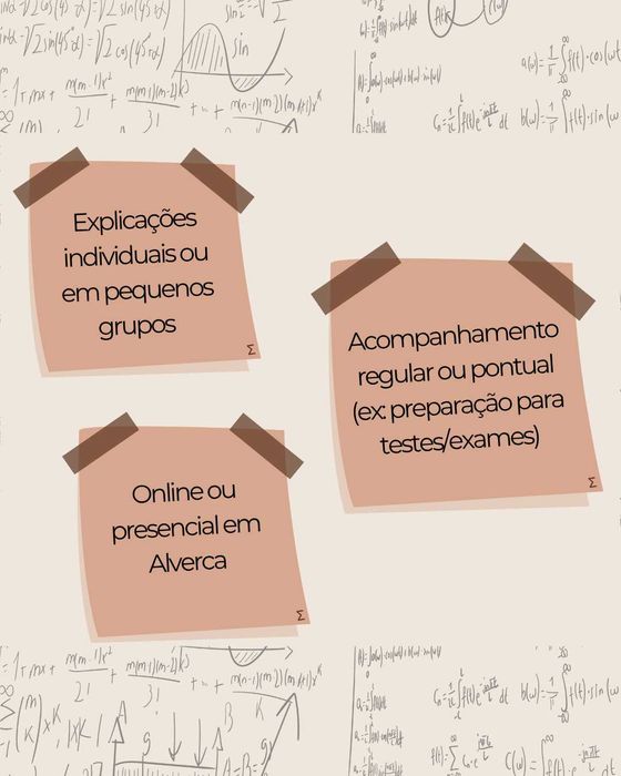 Precisas de ajuda a algumas disciplinas e em particular a Matemática?