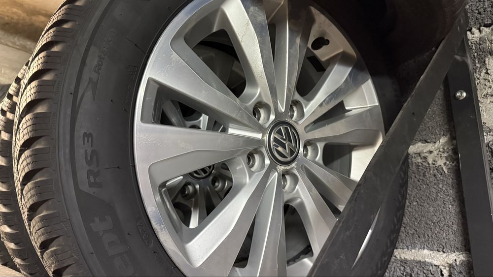 Komplet kół zimowych Hankook - felgi aluminiowe VW VAG