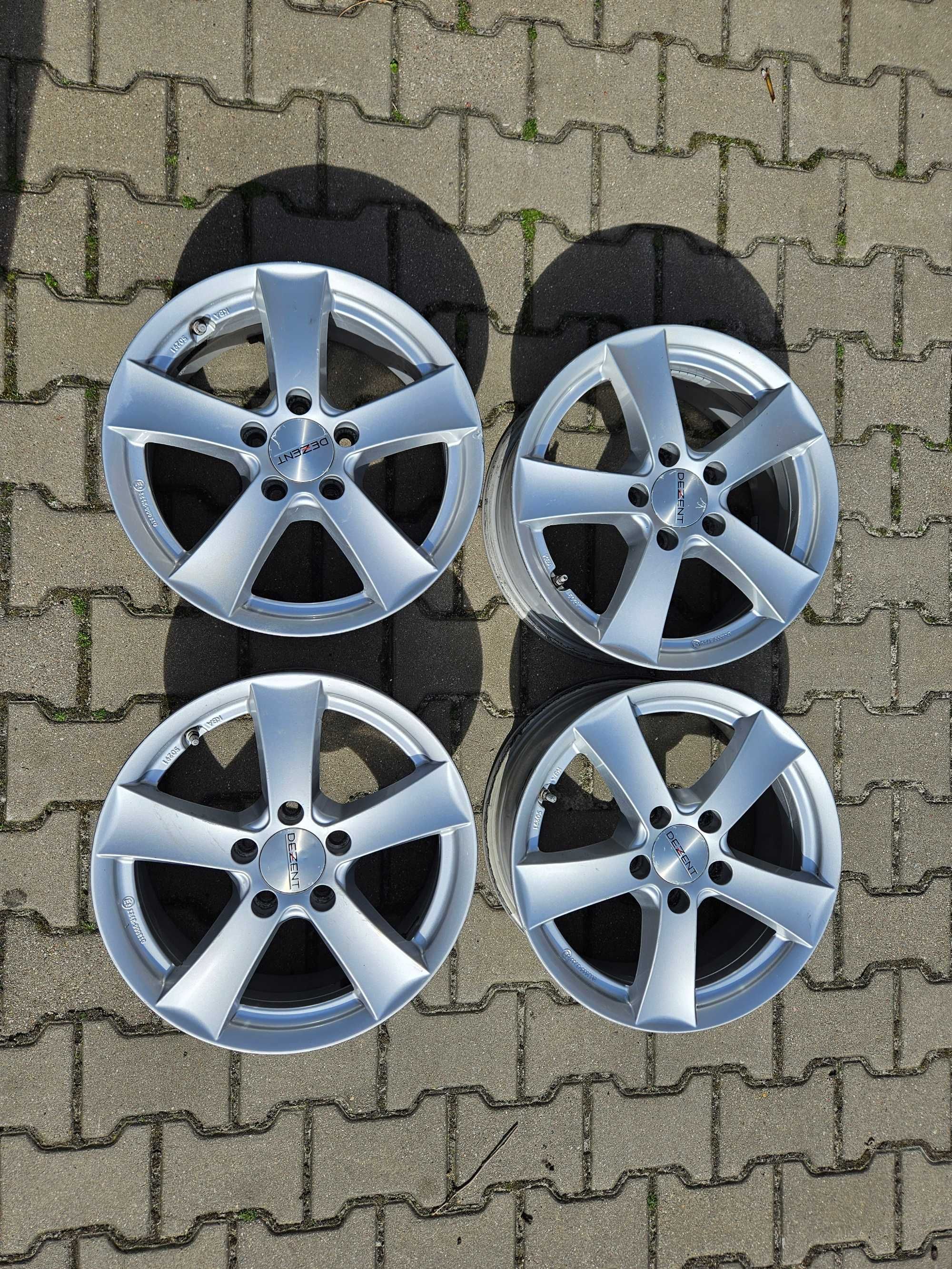 Felgi Dezent TG 5x112 6 1/2J 16" ET49 Mercedes czujniki ciśnienia