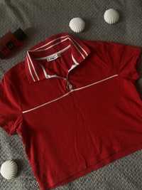 Koszulka polo t-shirt czerwona r. M