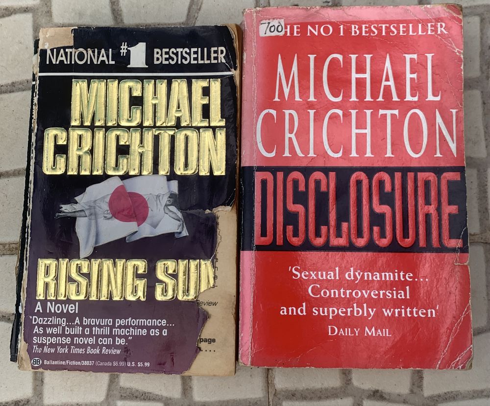 Paperbacks em inglês, segunda-mão