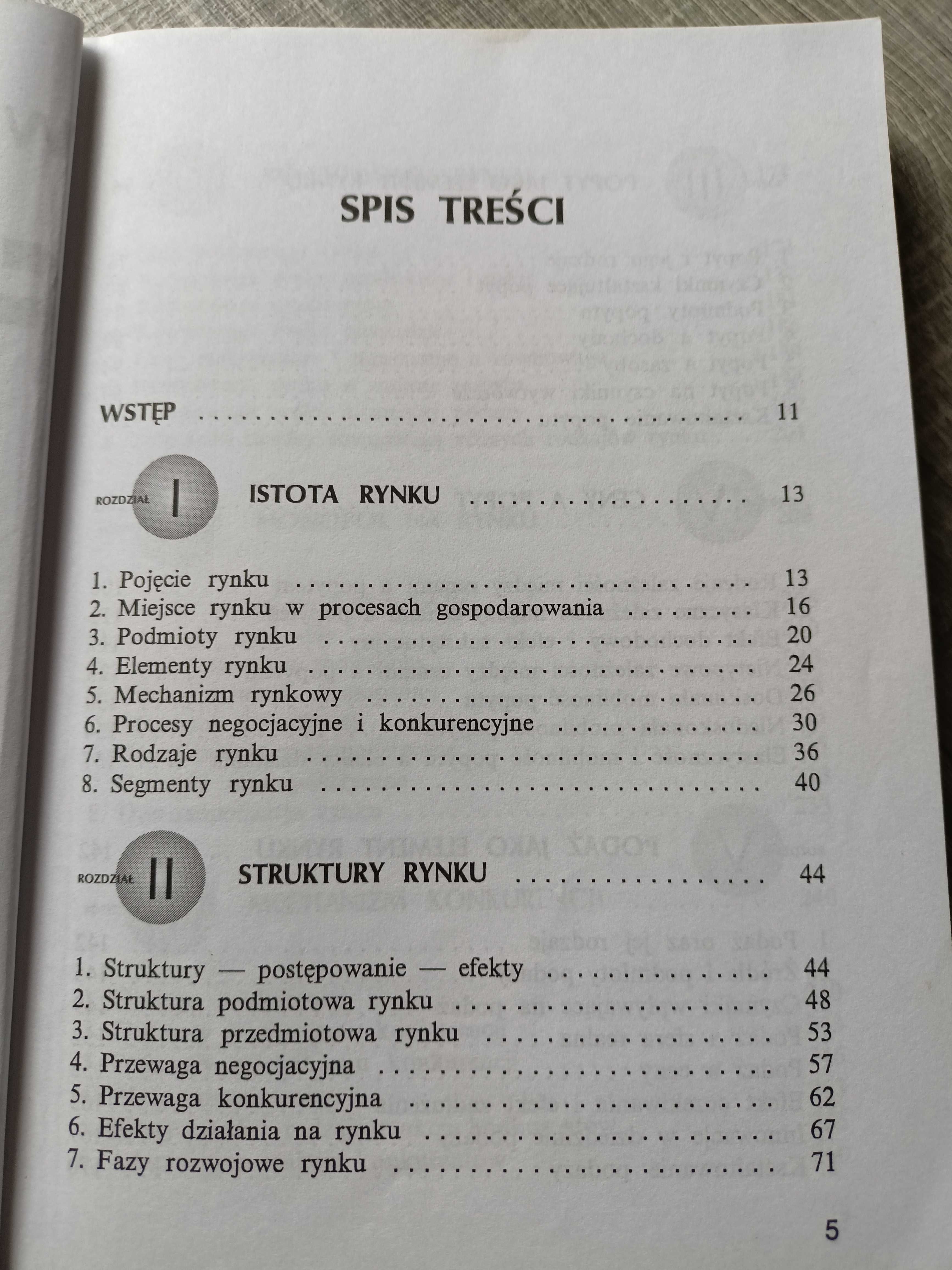 Książka funkcjonowanie rynku Wojciech Wrzosek