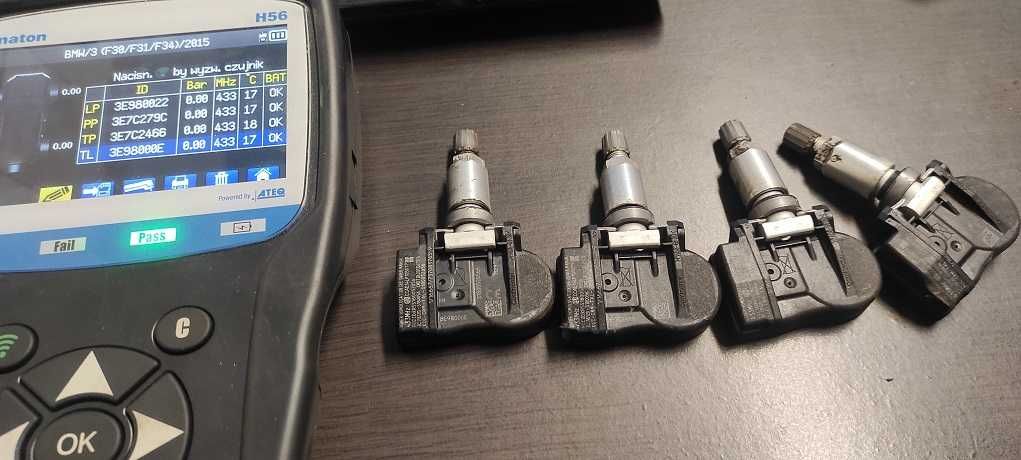 Serwis TPMS obsługa czujników ciśnienia opon sprzedaż montaż