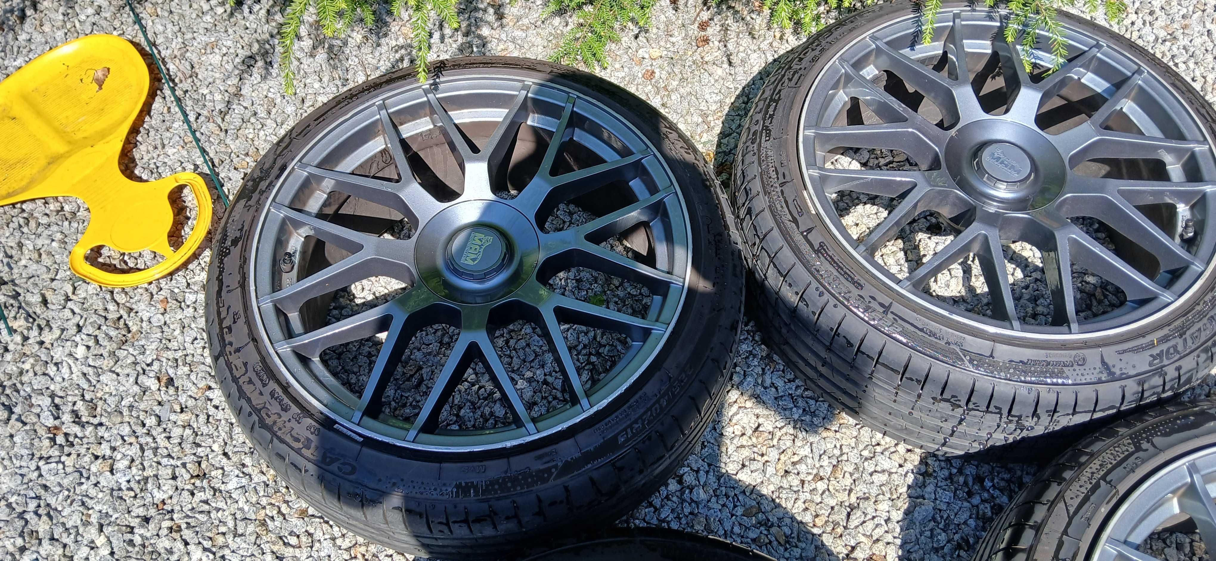 Alufelgi 19 MAM 5x112 Audi Vw Mercedes NOWE OPONY LETNIE 5X100