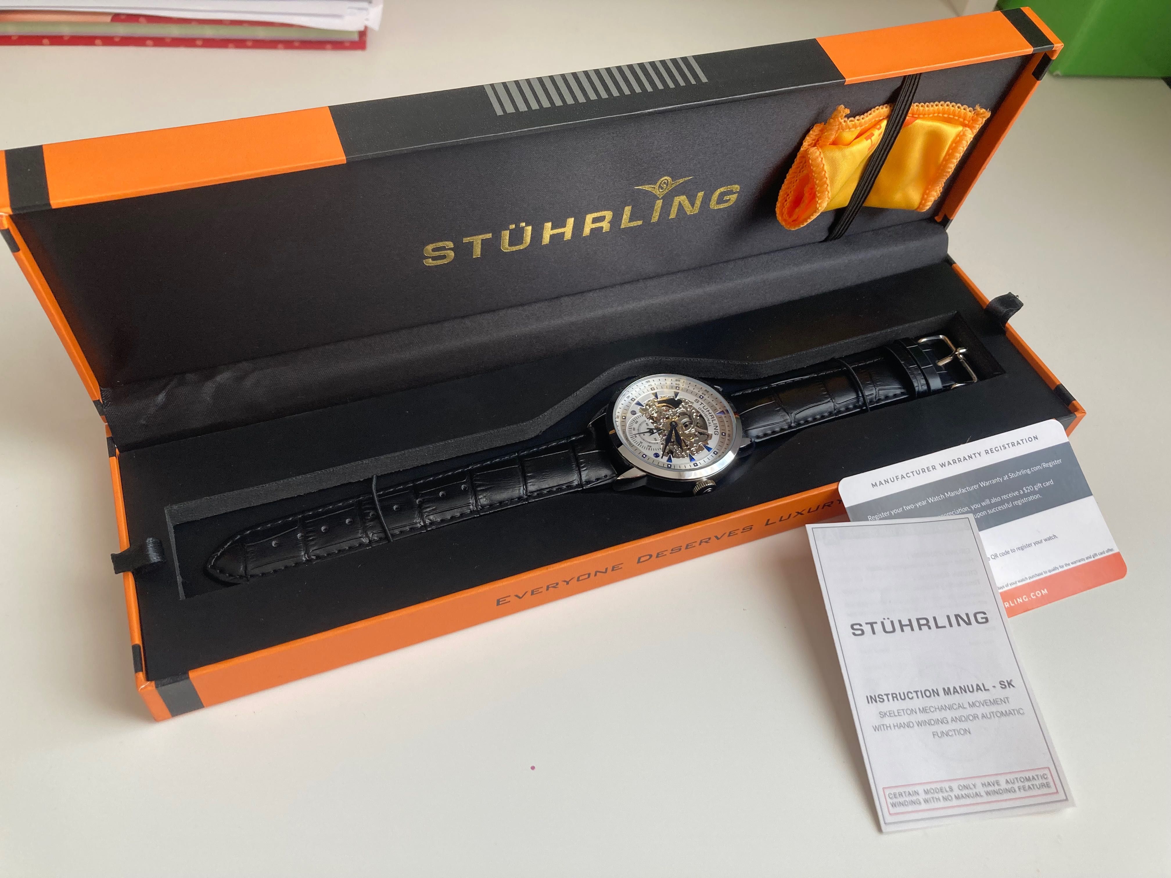 Zegarek automatyczny Stuhrling Original