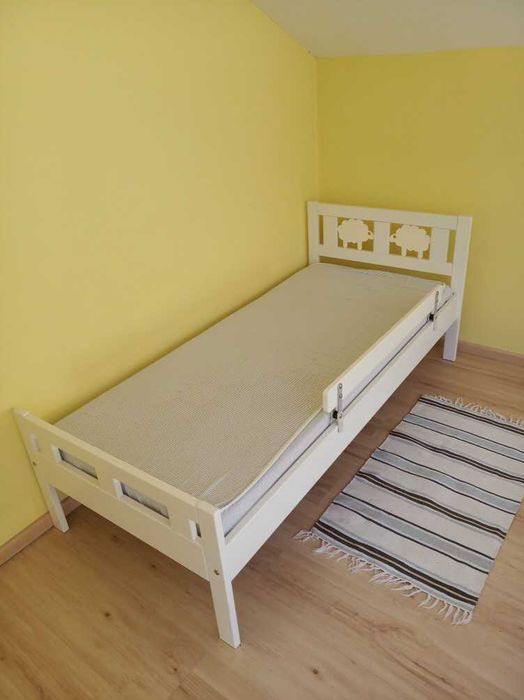 Łóżeczko dziecinne IKEA KRITTER kompletne