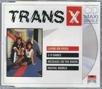 Maxi CD Trans-X - Living On Video (1989) (Polydor)