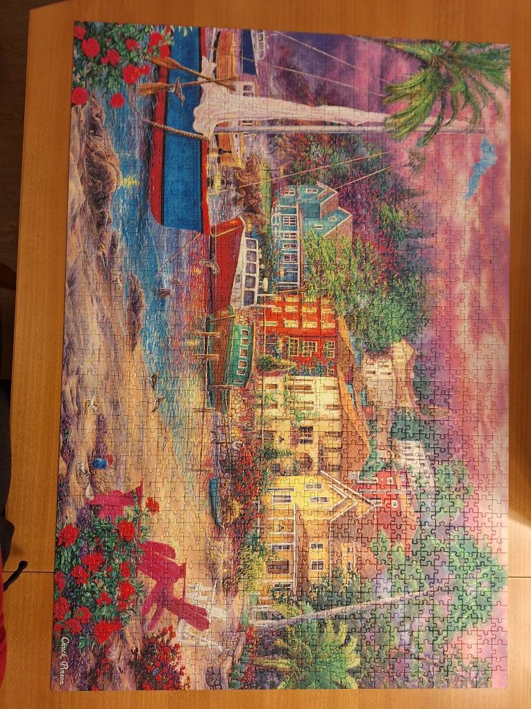 Puzzle 1500 el kompletne