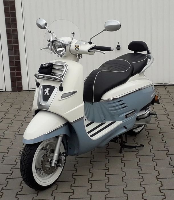 Peugeot Django 125 evasion retro 6.300 km  jak nowy lambretta  z niemiec vespa