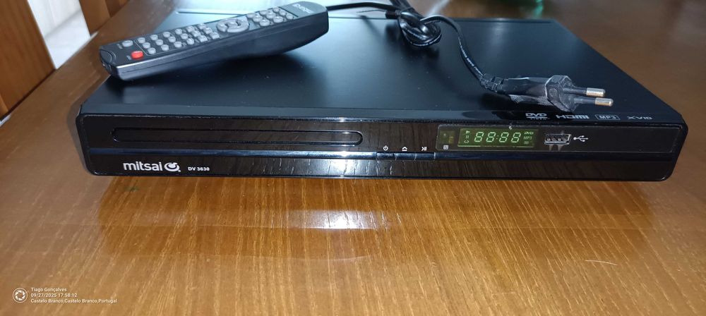Leitor de DVD como novo