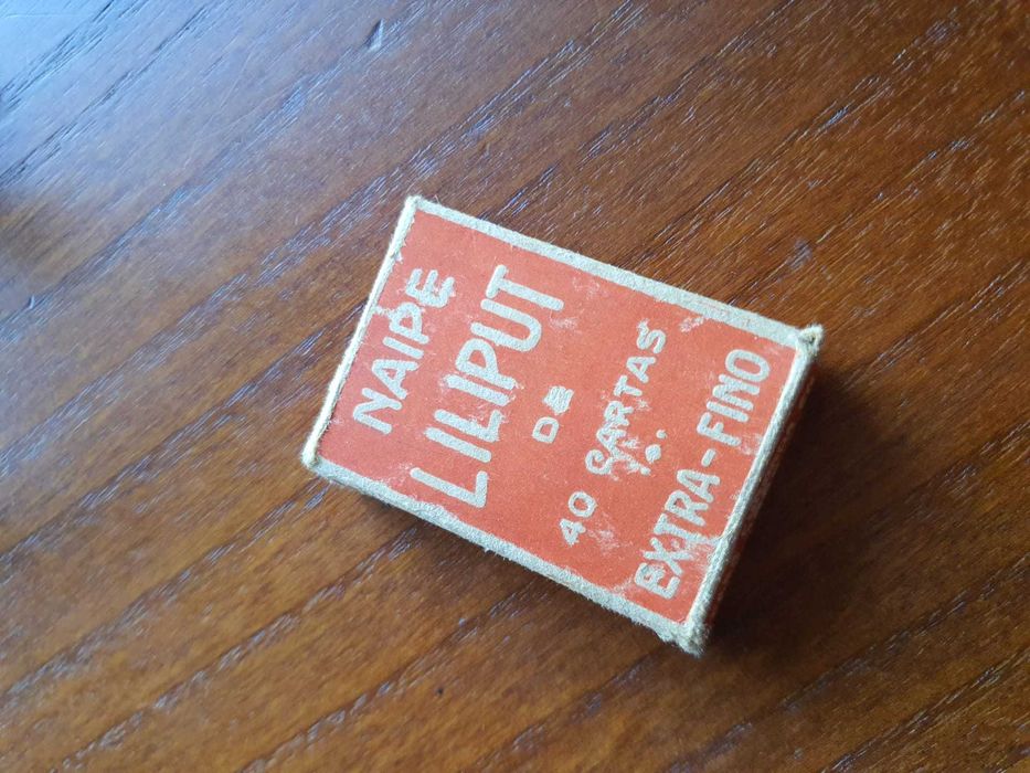 Baralho de cartas Liliput vintage