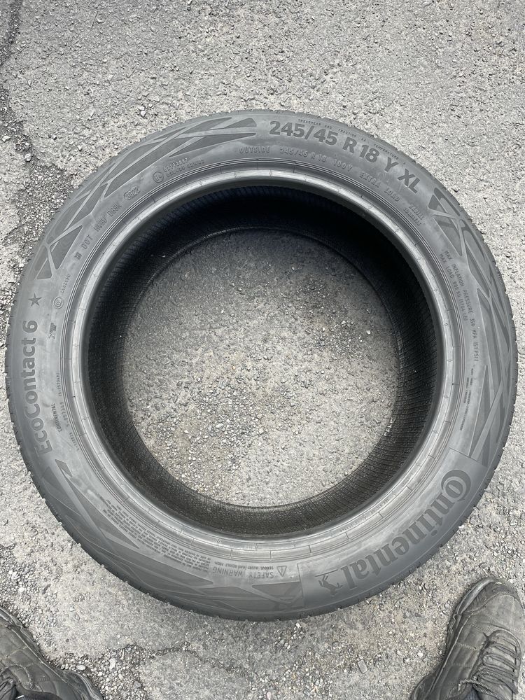 245/45 R18 Continental EcoContact 6/ 4шт./ літо