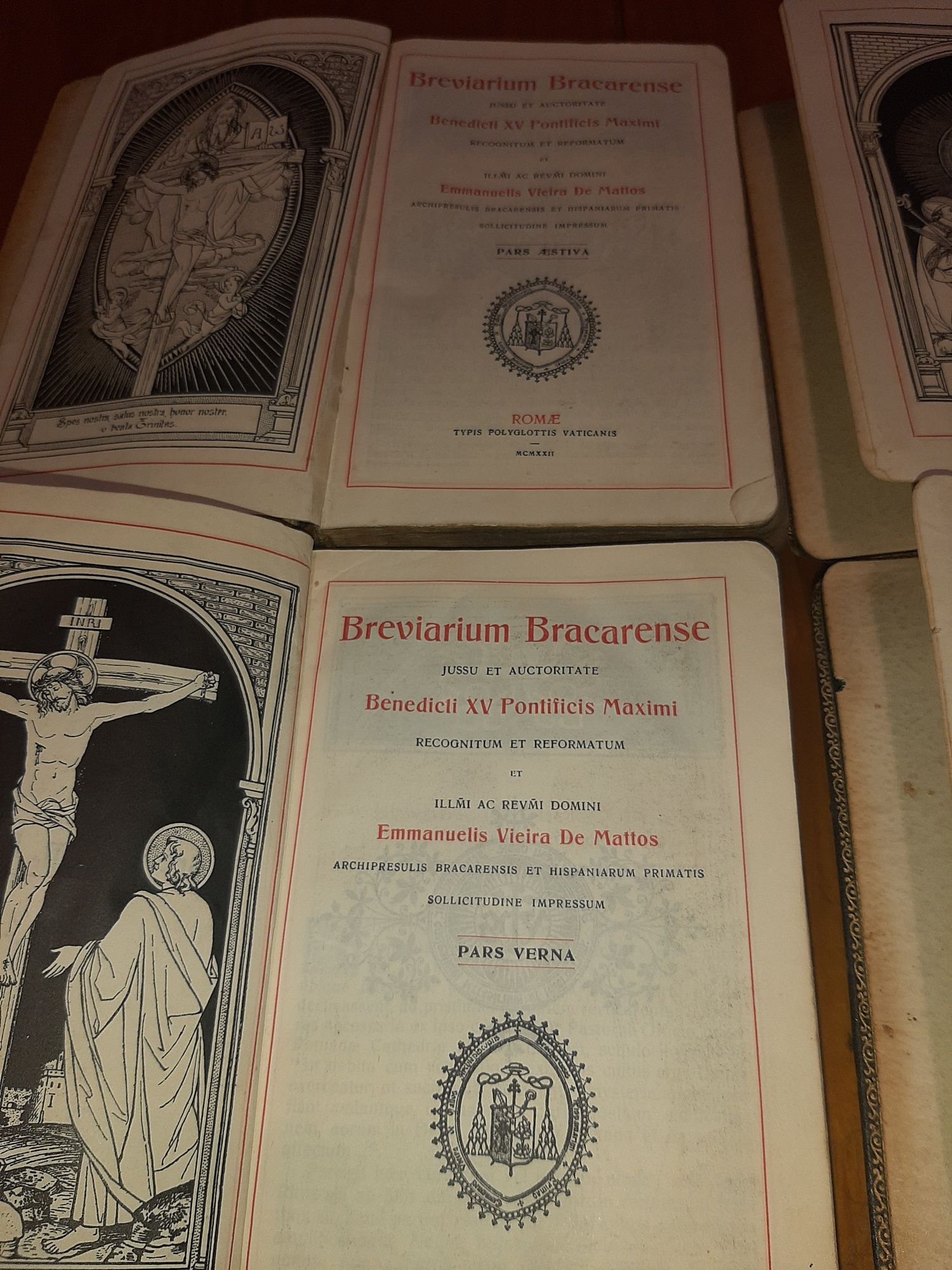 Antigos Livros Religiosos  Breviarium Bracarense