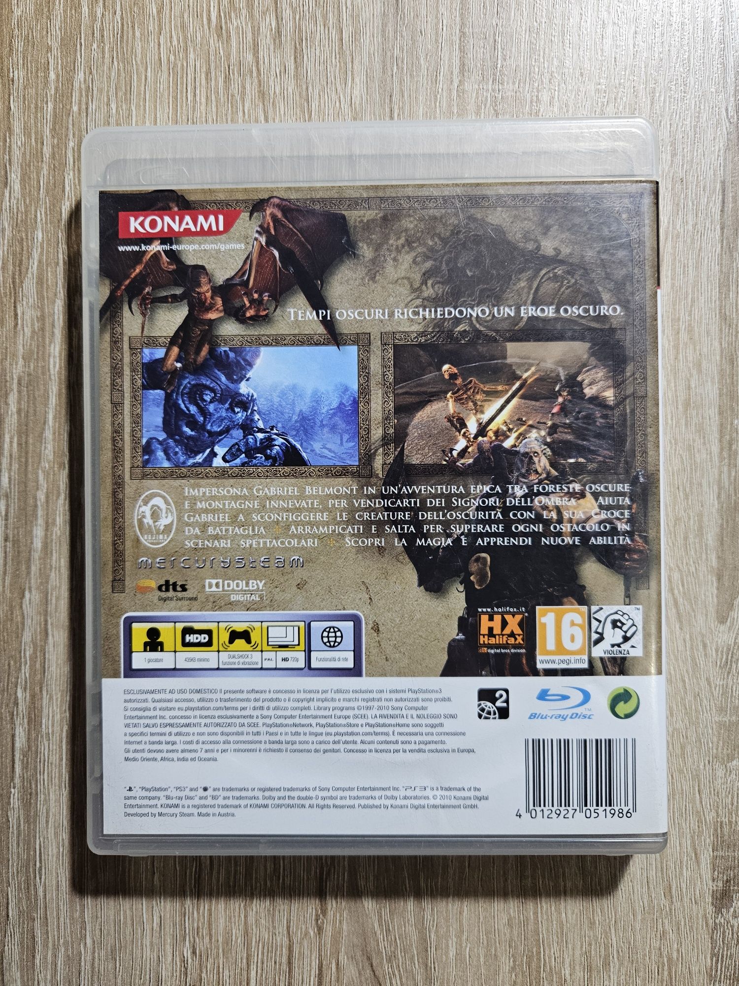 Castlevania Lords of Shadow Ps3 Playstation 3 Komplet ANG Ideał Lord