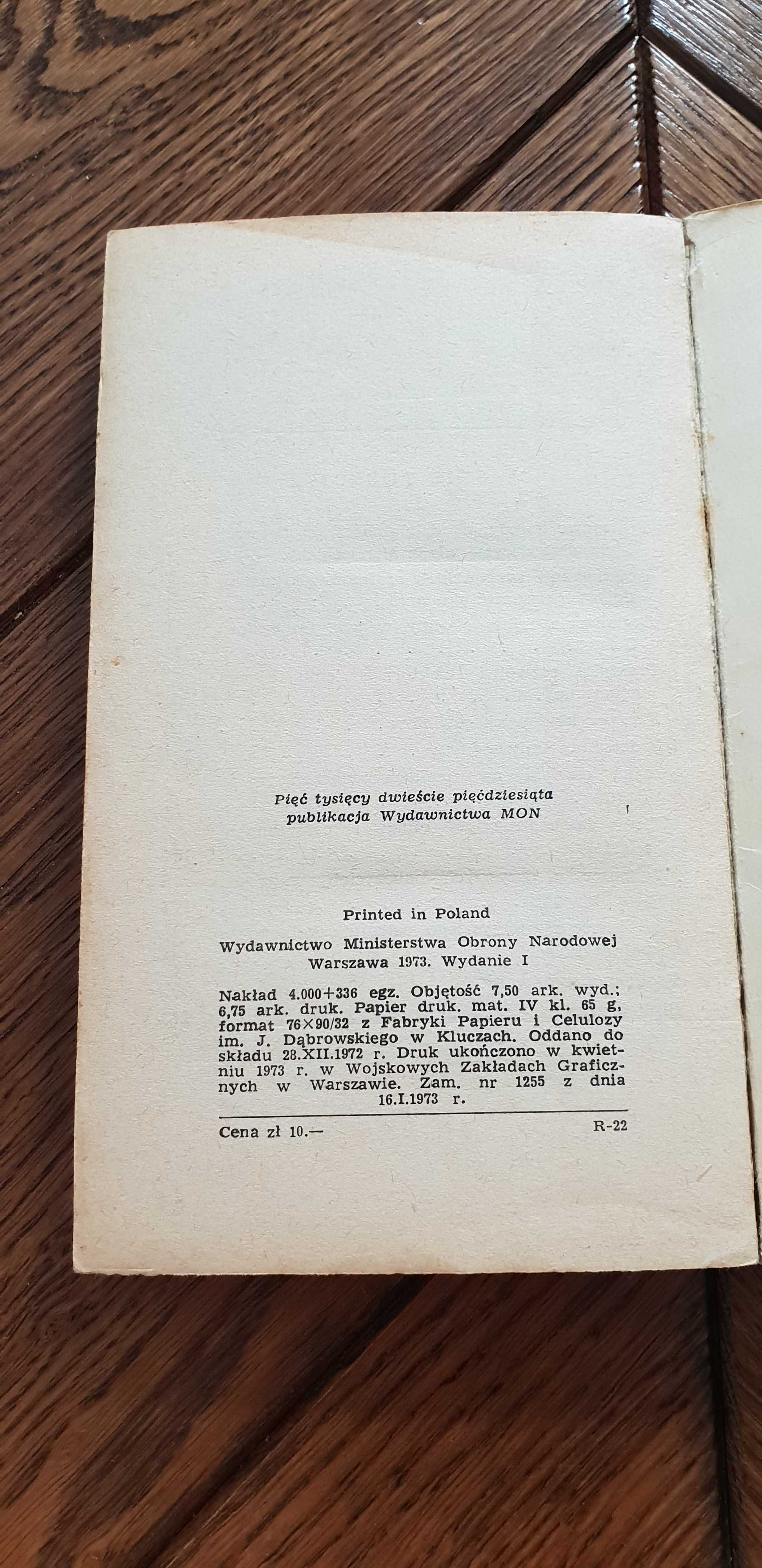 Książka rok 1973 "Szkoła w podziemiu" Nadzieja Drucka