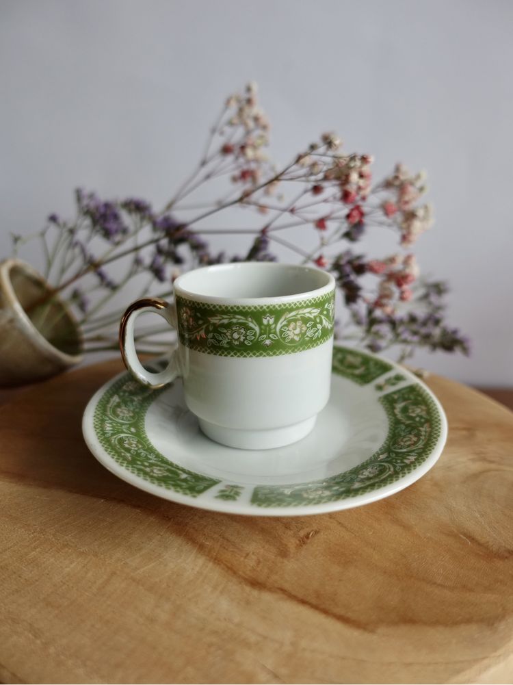 Zestaw filiżanek zastawa porcelana japońska Japonia espresso