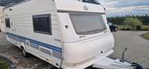 Przyczepa kempigowa Hobby 560. Exclusive