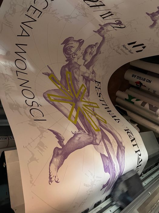 Drukarnia plakaty banery ulotki naklejki etykiety reklama