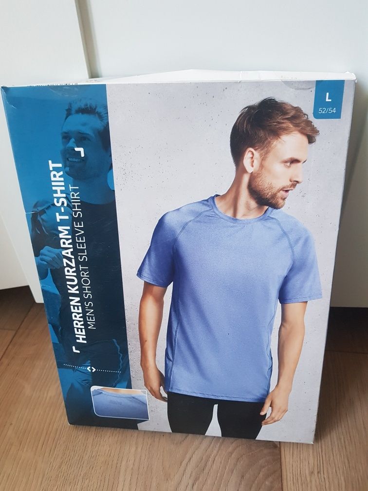 Nowa koszulka t-shirt męski niemieckiej marki Oeko - tex . Rozmiar L