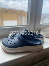 Новинка! Crocs Full Force Navy | мужские крокси | Джибітс в подарунок