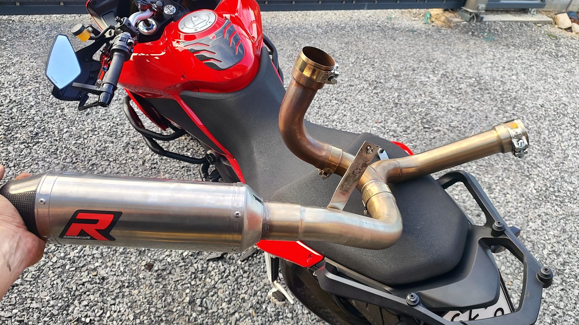 Wydech dominator Ducati multistrada 1200